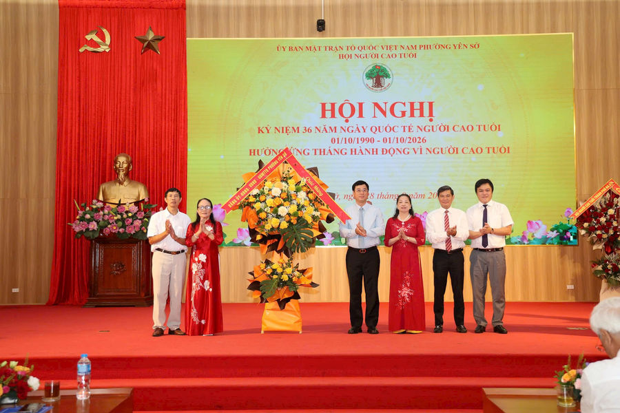 Người cao tuổi Yên Sở tích cực góp sức xây dựng đô thị văn minh