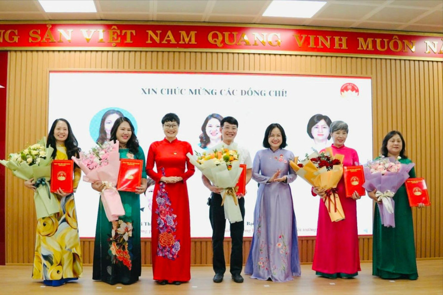 Phường Kim Liên kiện toàn 5 cơ quan chuyên môn
