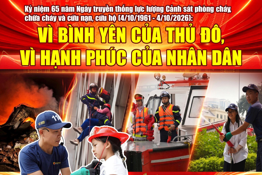 Vì bình yên của Thủ đô, vì hạnh phúc của nhân dân