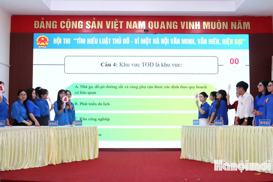 Phường Kiến Hưng sôi nổi Hội thi “Tìm hiểu Luật Thủ đô – Vì một Hà Nội văn minh, văn hiến, hiện đại”