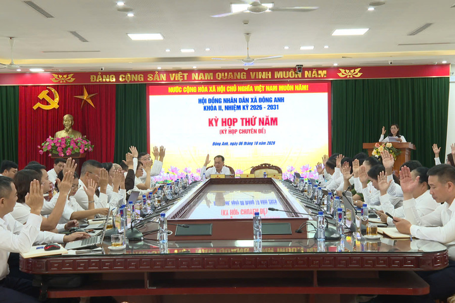Xã Đông Anh tổ chức lại 5 phòng chuyên môn thuộc UBND, nâng cao hiệu quả quản lý