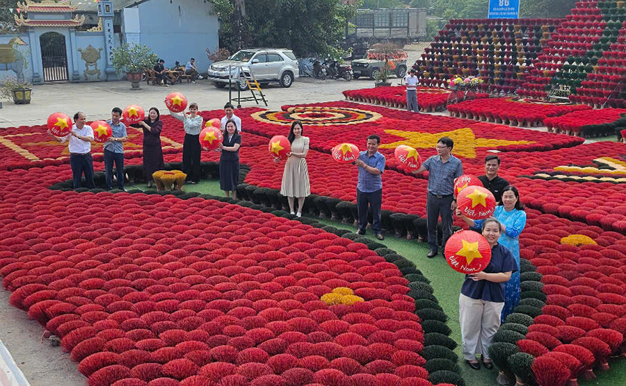 Xã Ứng Thiên chú trọng nâng cao chất lượng, tìm đầu ra ổn định cho sản phẩm làng nghề