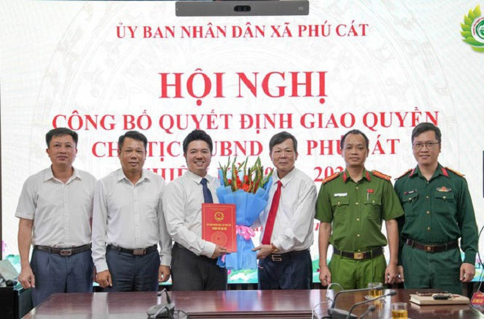 Ông Hoàng Quốc Cường được giao quyền Chủ tịch UBND xã Phú Cát
