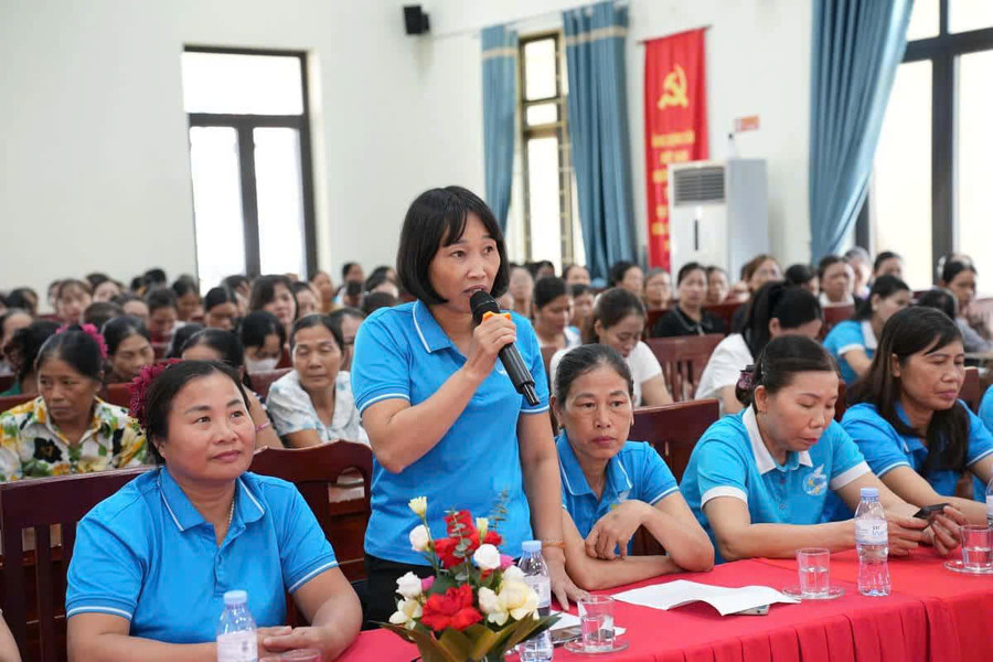 Diễn đàn “Lắng nghe phụ nữ nói” năm 2026 tại Ứng Hòa