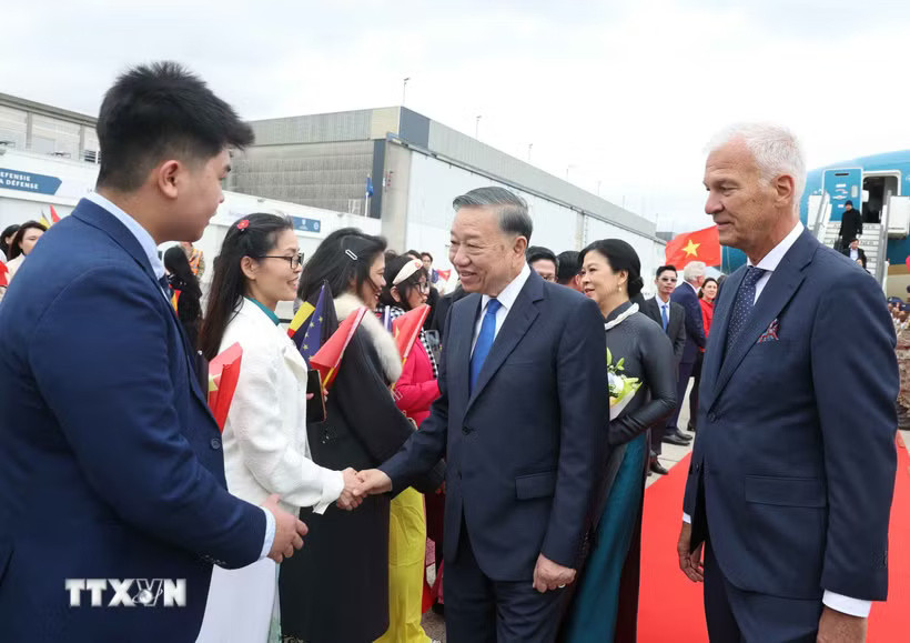 Tổng Bí thư, Chủ tịch nước Tô Lâm bắt đầu thăm chính thức Liên minh châu Âu và Vương quốc Bỉ