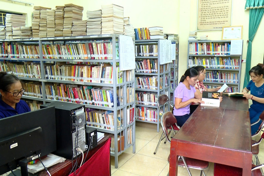 Thư viện làng Bình Vọng - “trái tim văn hóa” trên quê hương Thường Tín