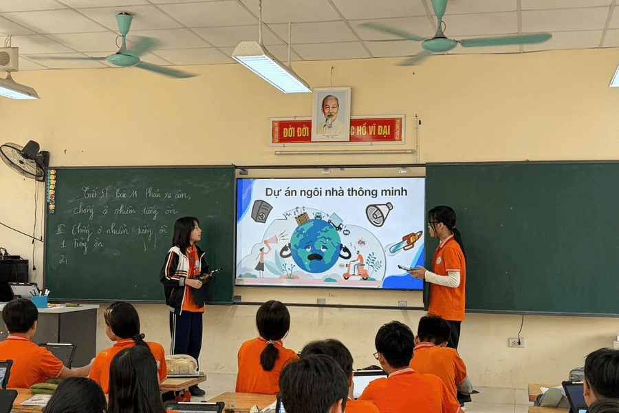 Chuyển đổi số thúc đẩy đổi mới giáo dục tại phường Xuân Phương