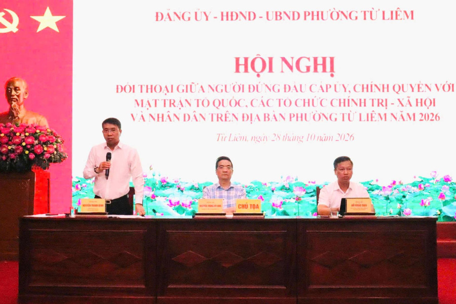 Phường Từ Liêm: Lắng nghe ý kiến nhân dân, nâng cao trách nhiệm giải quyết kiến nghị từ cơ sở