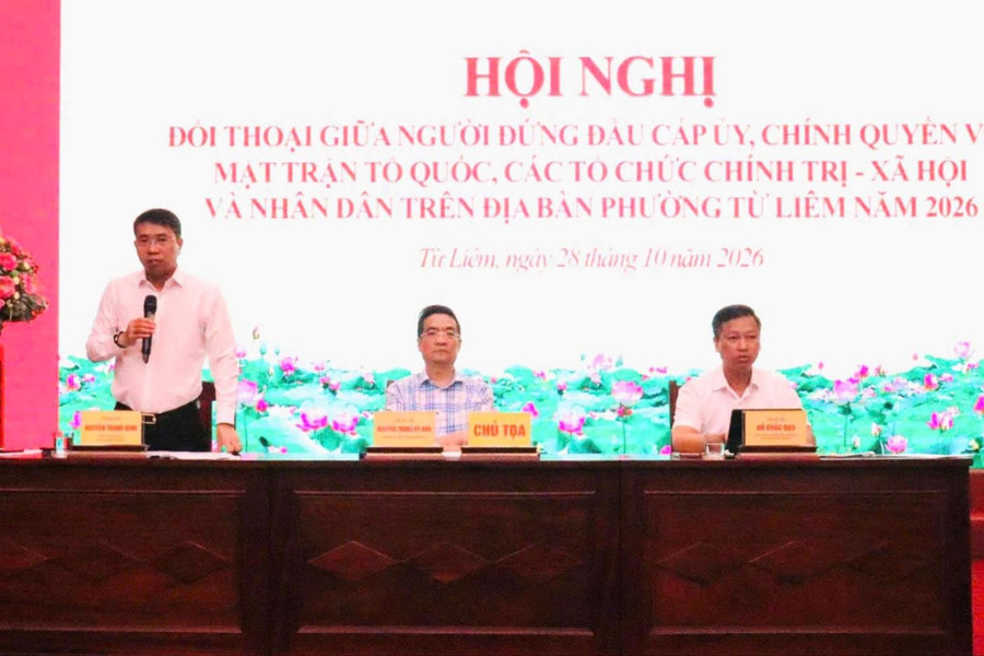 Phường Từ Liêm: Lắng nghe ý kiến nhân dân, nâng cao trách nhiệm giải quyết kiến nghị từ cơ sở