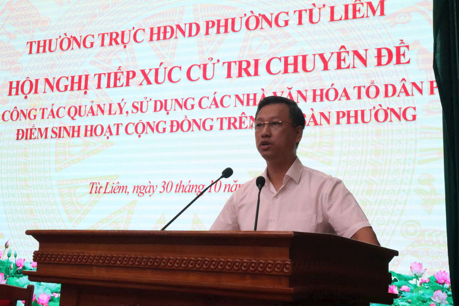 Phường Từ Liêm: Tăng cường quản lý, sử dụng nhà văn hóa tổ dân phố